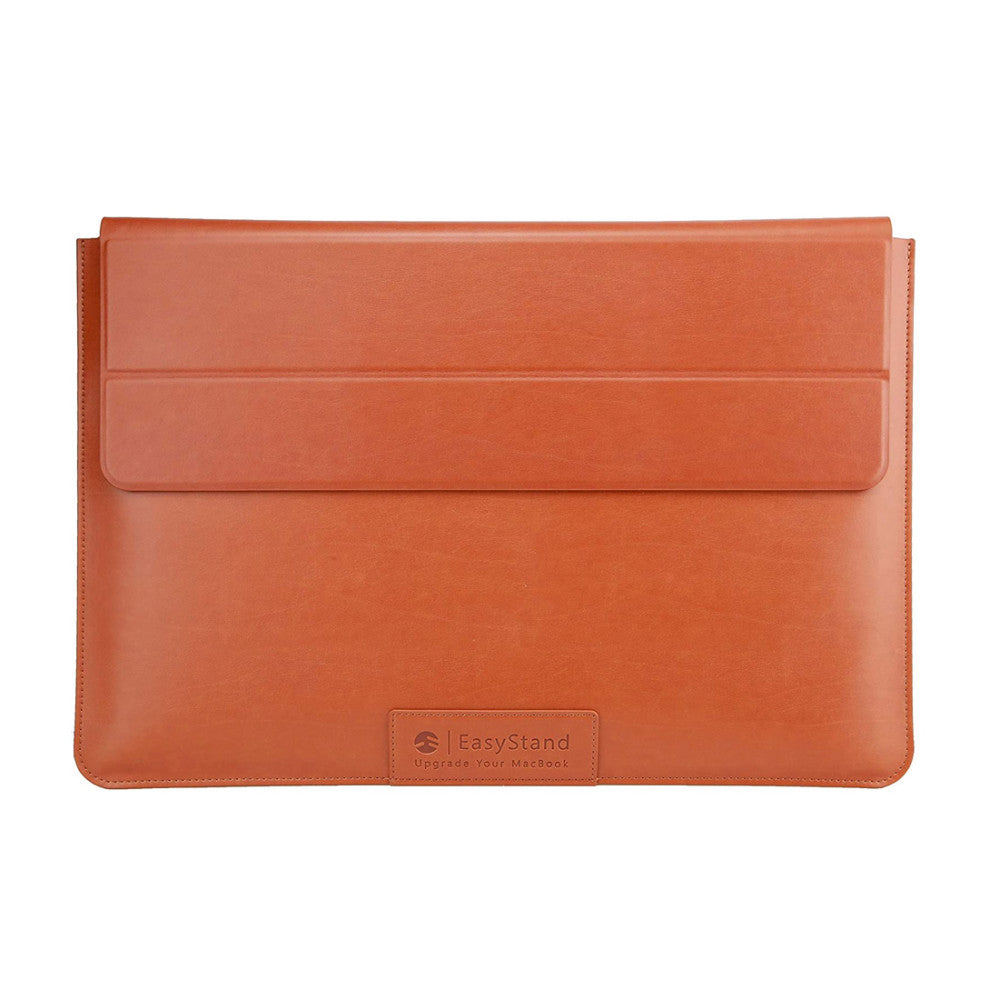 SwitchEasy EasyStand Hand-Stitched Leather Sleeve Stand for MacBook Pro 16-inch
