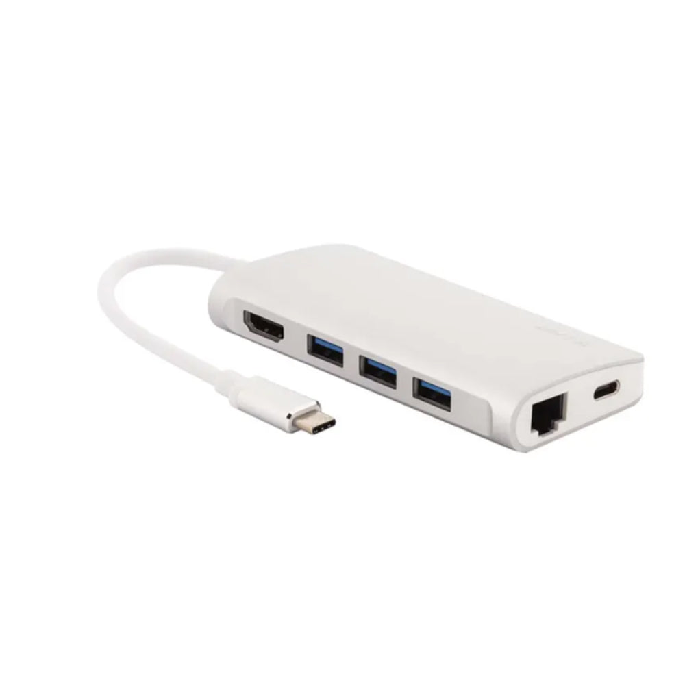 LMP 8-Port USB-C Mini Dock with 4K HDMI and Ethernet