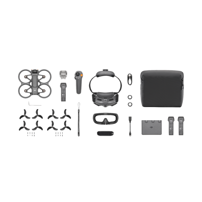 DJI Avata 2 Fly More Combo Immersive FPV Drone Camera Kit
