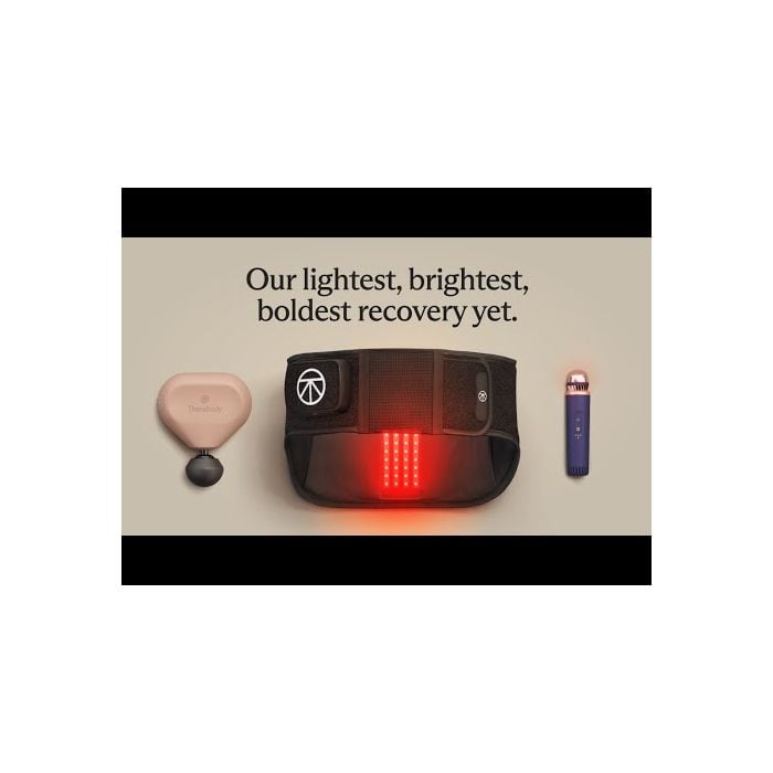 Therabody ThermBack LED Therapy Belt for Advanced Lower Back Relief