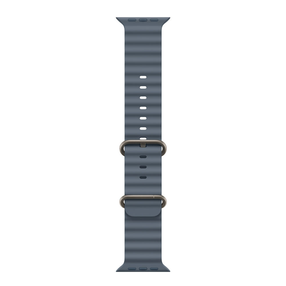 Apple Watch Ultra Ocean Band Extension 49mm Anchor Blue Strap