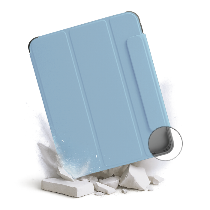 Pipetto 360 Rugged Folio Case Light Blue for iPad 10th Gen