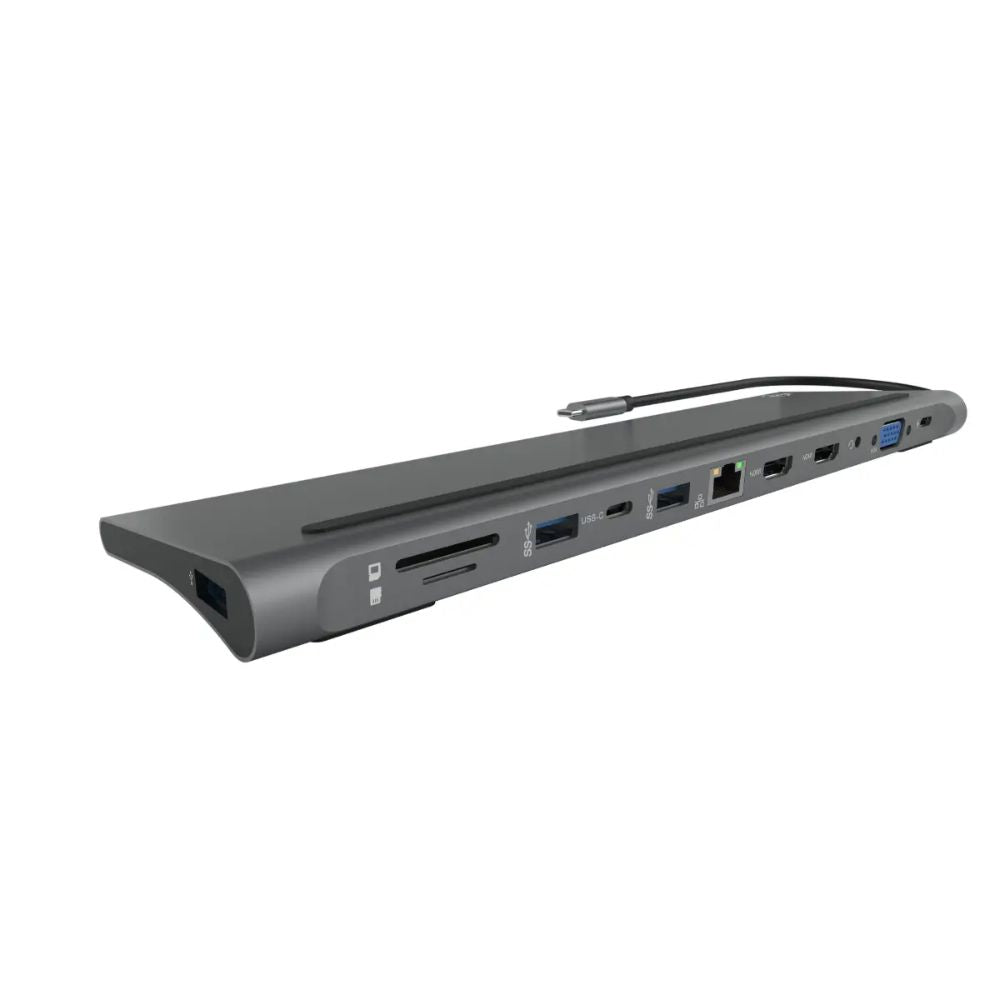 Moov 12-in-1 USB-C Multiport Hub Adapter for MacBook Space Grey