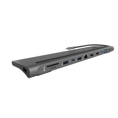 Moov 12-in-1 USB-C Multiport Hub Adapter for MacBook Space Grey