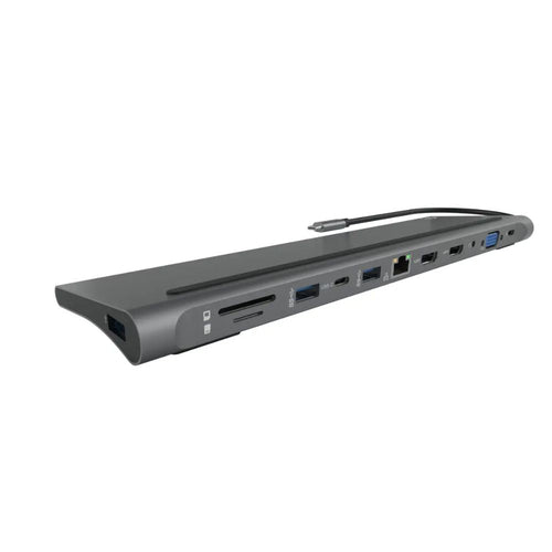 Moov 12-in-1 USB-C Multiport Hub Adapter for MacBook Space Grey