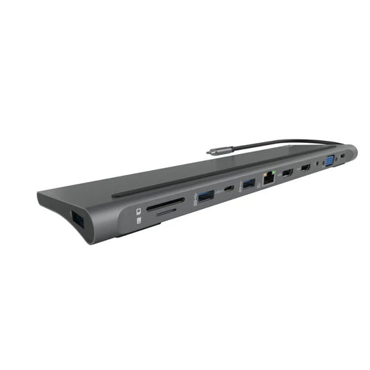 Moov 12-in-1 USB-C Multiport Hub Adapter for MacBook Space Grey