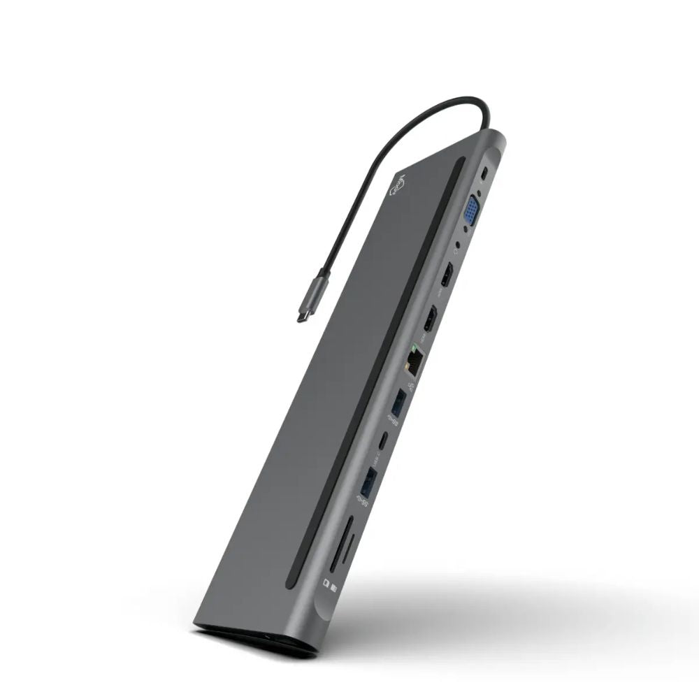 Moov 12-in-1 USB-C Multiport Hub Adapter for MacBook Space Grey