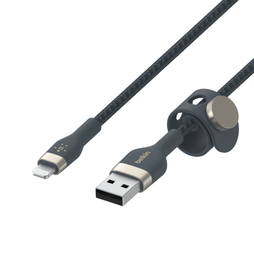 Belkin Boost Charge Pro-Flex Braided USB to Lightning Cable 1m