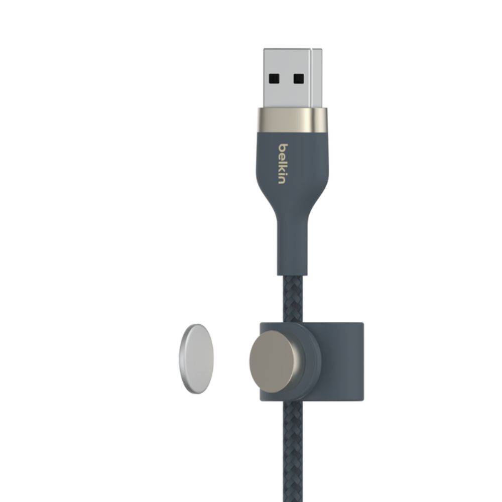 Belkin Boost Charge Pro-Flex Braided USB to Lightning Cable 1m Blue