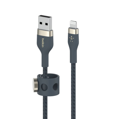 Belkin Boost Charge Pro-Flex Braided USB to Lightning Cable 1m Blue
