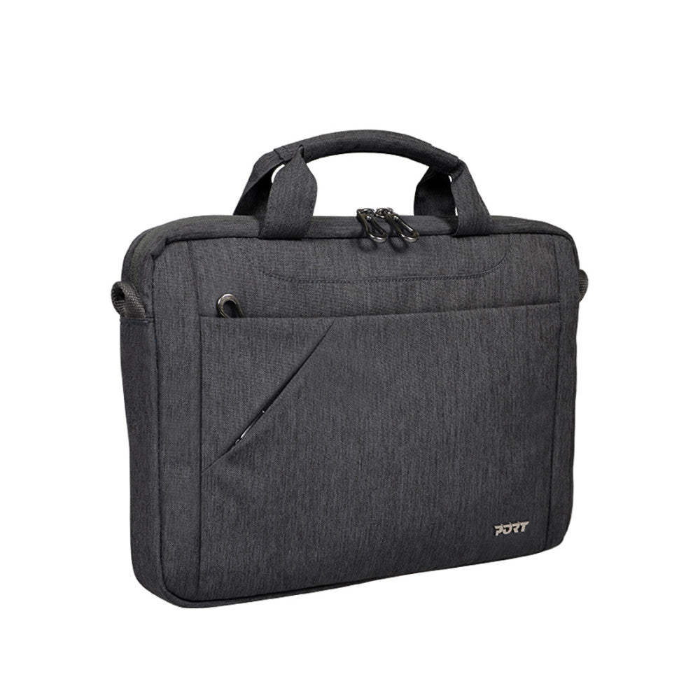 Port Designs Sydney 15.6 Inch Toploading Laptop Bag Black