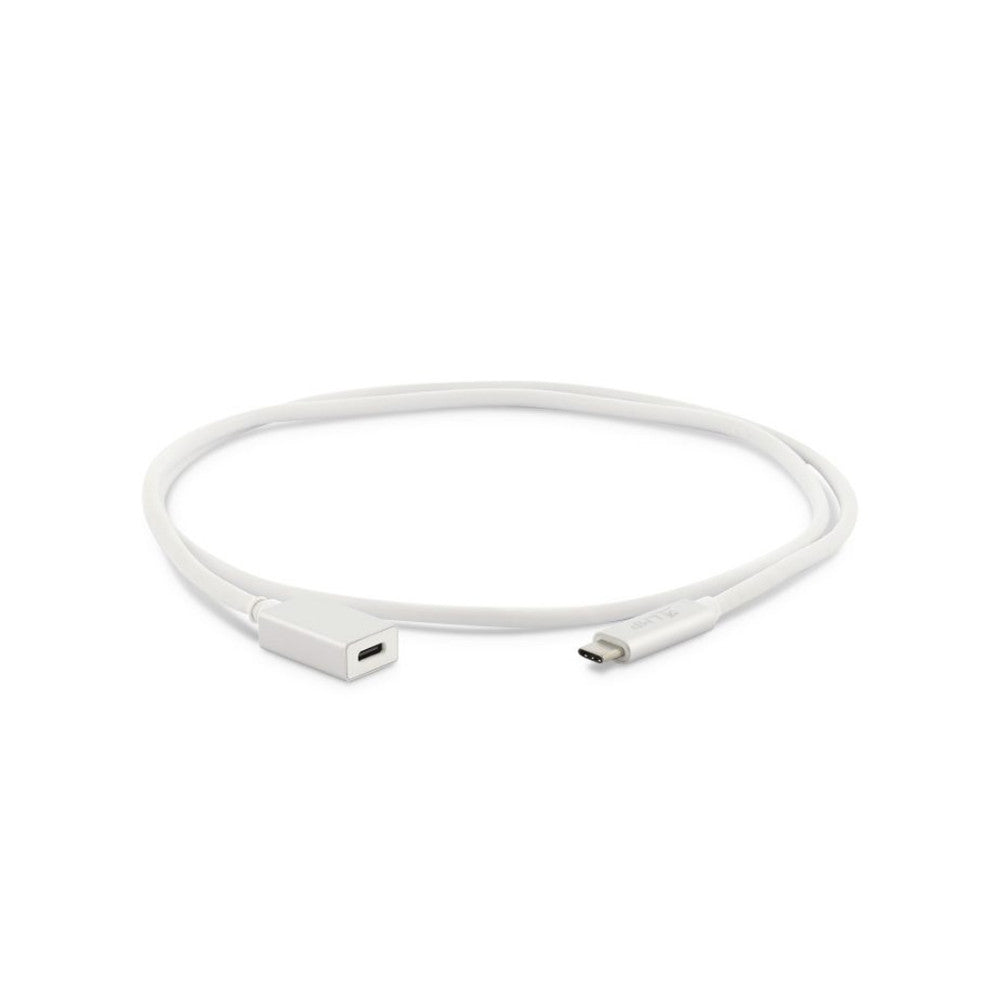 LMP 1m USB-C Male to Female Extension Cable in Silver