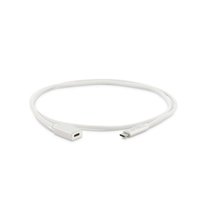 LMP 1m USB-C Male to Female High Speed Extension Cable Silver