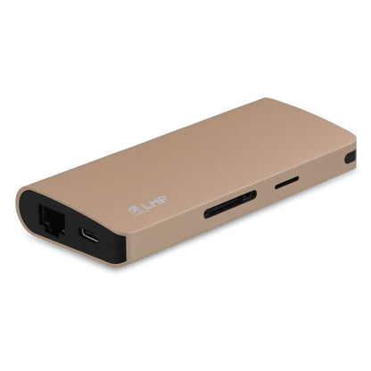 LMP 9-Port USB-C Travel Dock with 4K HDMI Output