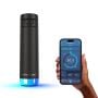 HidrateSpark PRO 2 Smart Water Bottle 21oz Insulated Stainless Black