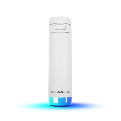 HidrateSpark PRO 2 21oz Stainless Steel Smart Water Bottle White