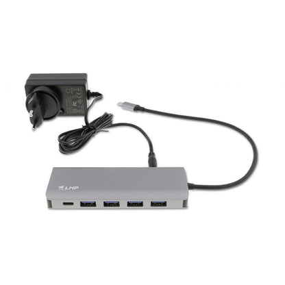 LMP 7-Port Aluminum USB-C Hub with USB-A and USB-C Ports