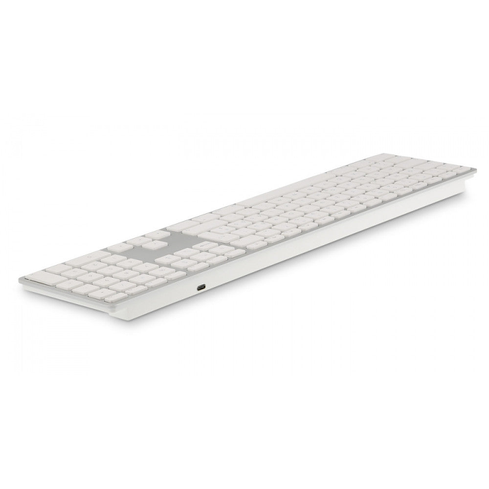 LMP WKB-1243 Wireless Bluetooth Aluminum Keyboard with Full Numeric Keypad