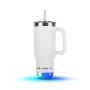 HidrateSpark PRO 2 887ml Smart Stainless Steel Water Bottle White