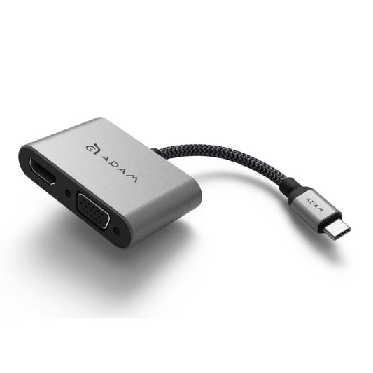 Adam Elements CASA Hub VH1 USB-C to HDMI and VGA Adapter