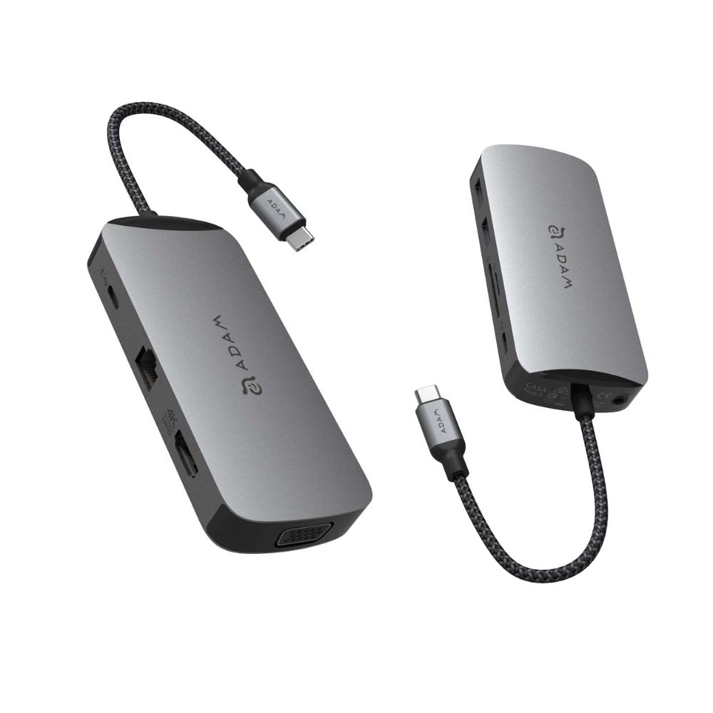 Adam Elements CASA Hub X 10-in-1 USB-C Docking Station Space Grey