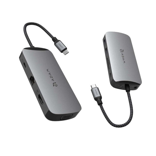 Adam Elements CASA Hub X 10-in-1 USB-C Docking Station Space Grey