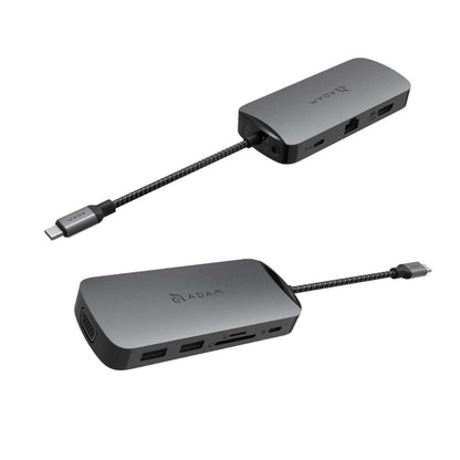 Adam Elements CASA Hub X 10-in-1 USB-C Docking Station Space Grey