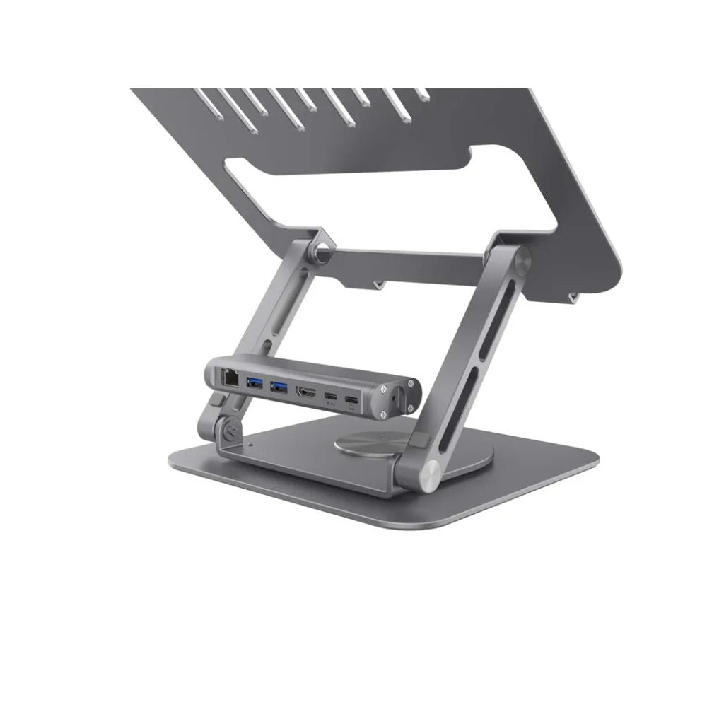 Adam Elements CASA HUB Pro 6-in-1 USB-C Laptop Stand Hub