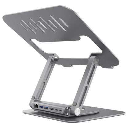 Adam Elements CASA HUB Pro 6-in-1 USB-C Laptop Stand Hub