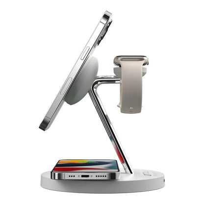 SwitchEasy MagPower 4-in-1 Magnetic Wireless Charging Stand for iPhone
