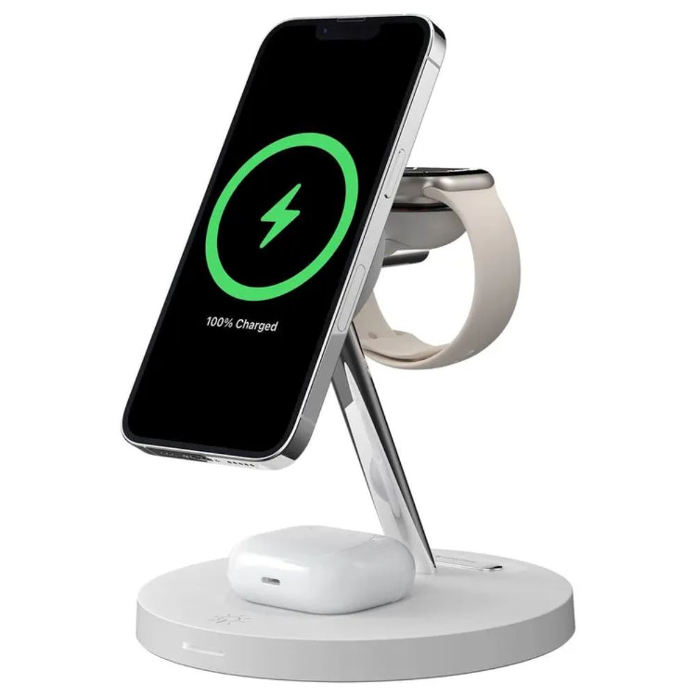 SwitchEasy MagPower 4-in-1 Magnetic Wireless Charging Stand for iPhone