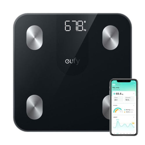 Eufy Smart Scale A1 Black Digital Body Composition Weight Monitor