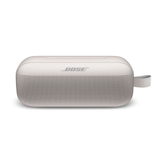 Bose SoundLink Flex Portable Waterproof Bluetooth Speaker in Smoke White