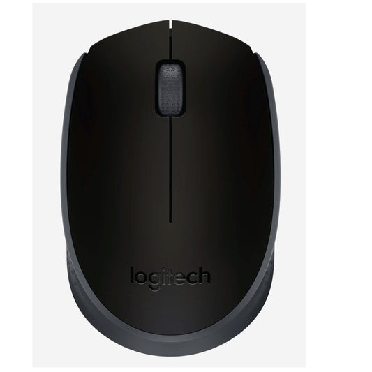 Logitech M171 Wireless Mouse Compact Ambidextrous Optical Tracking Black