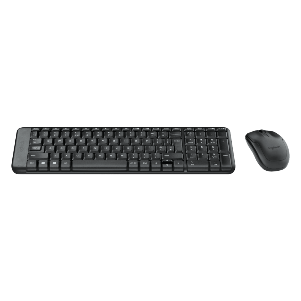 Logitech MK220 Compact Wireless Keyboard and Mouse Combo Set