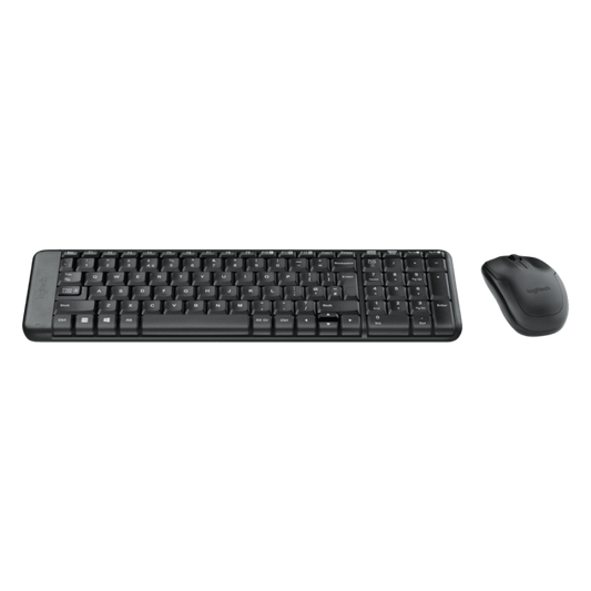 Logitech MK220 Compact Wireless Keyboard and Mouse Combo Set