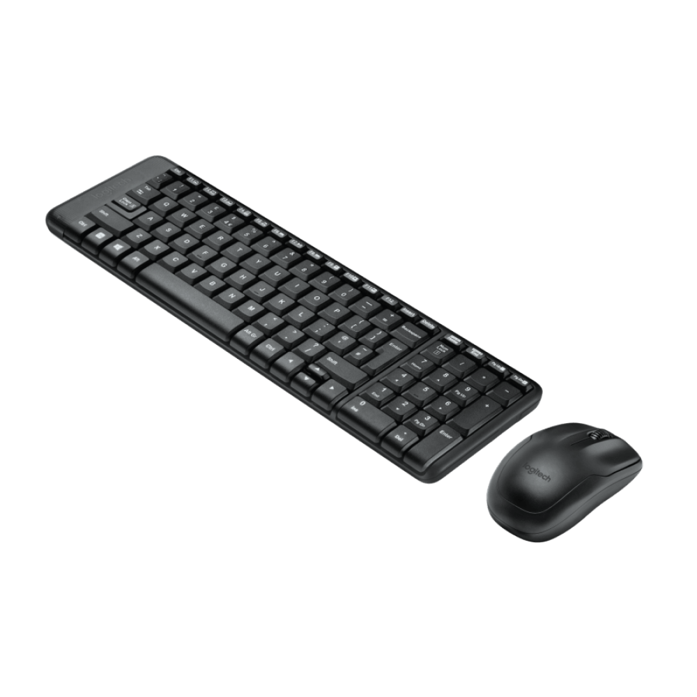 Logitech MK220 Compact Wireless Keyboard and Mouse Combo Set