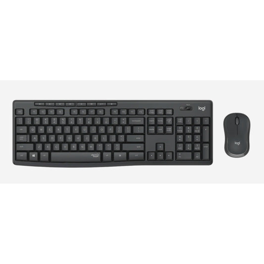 Logitech MK295 Silent Wireless Keyboard and Mouse Combo Graphite