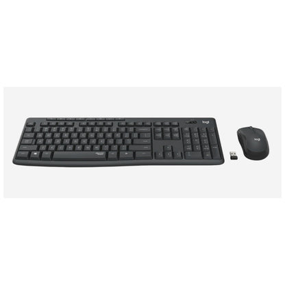 Logitech MK295 Silent Wireless Keyboard and Mouse Combo Graphite