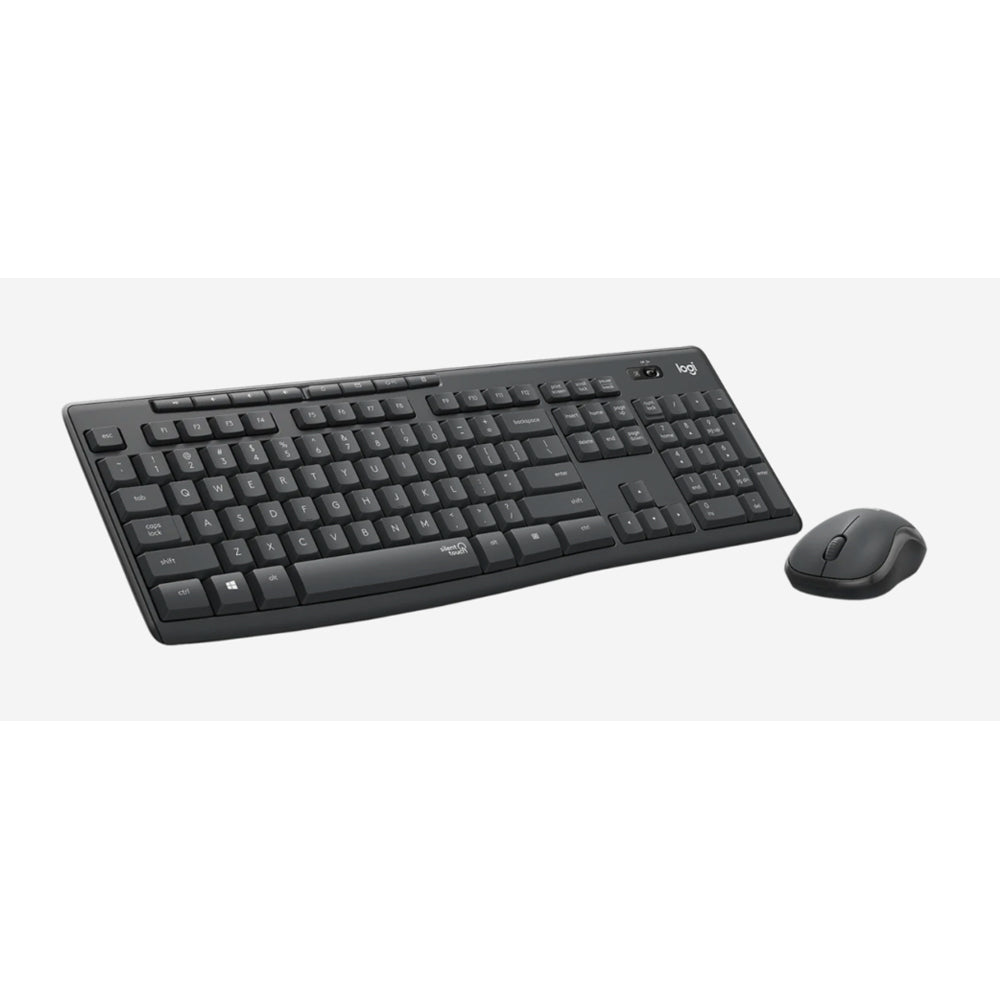 Logitech MK295 Silent Wireless Keyboard and Mouse Combo Graphite