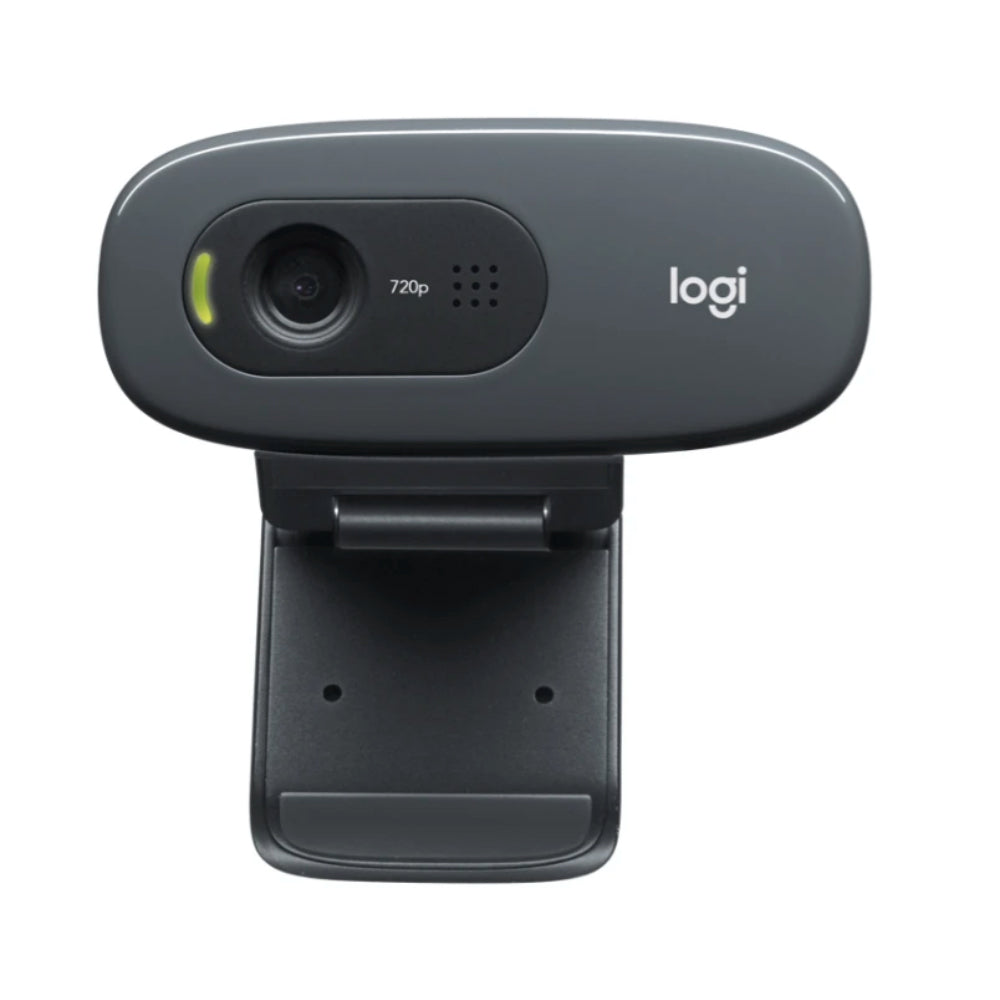 Logitech C270 HD Webcam with Noise-Reducing Mic and Light Correction