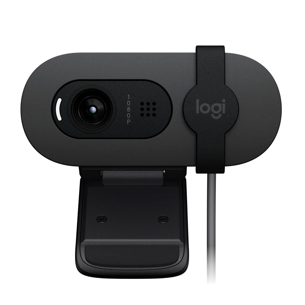 Logitech Brio 100 Full HD 1080p Webcam with Privacy Shutter