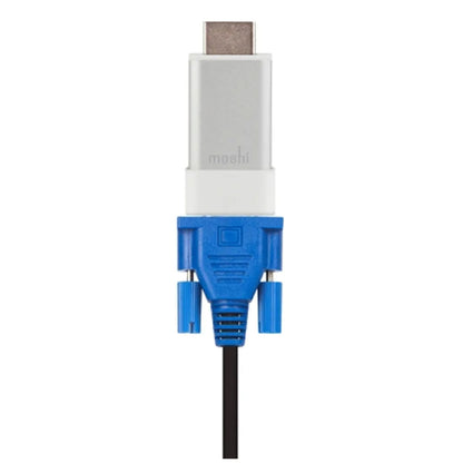 Premium Moshi HDMI To VGA Adapter With Audio Support Silver