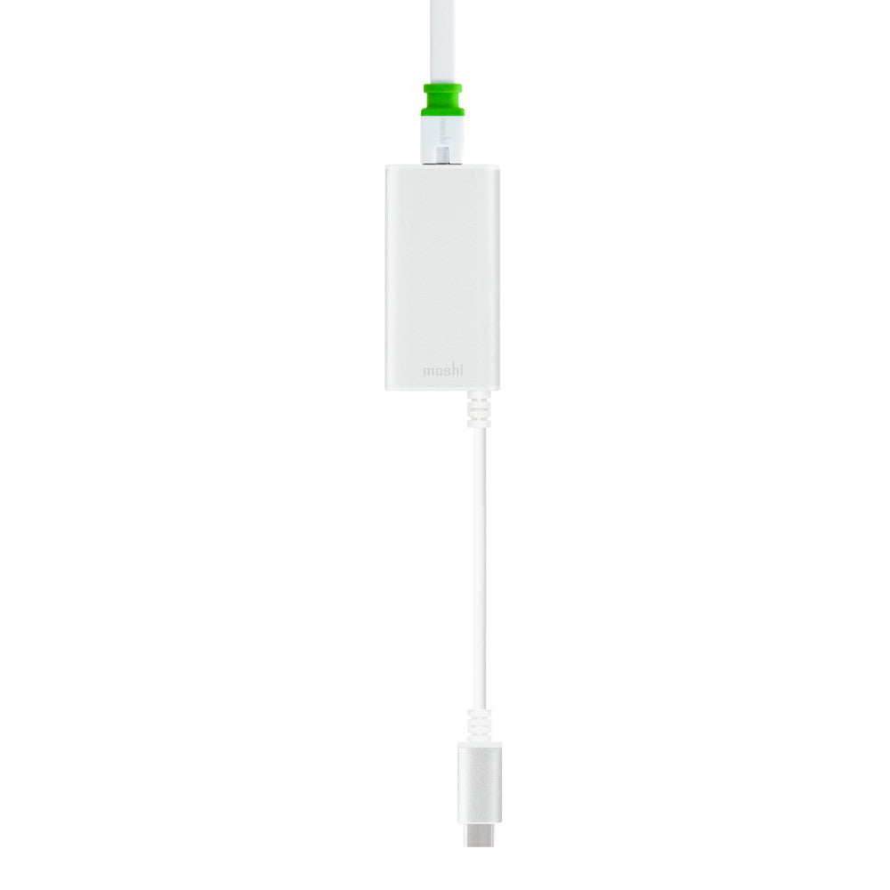 Moshi USB-C to Gigabit Ethernet Adapter with USB Pass-Through Port