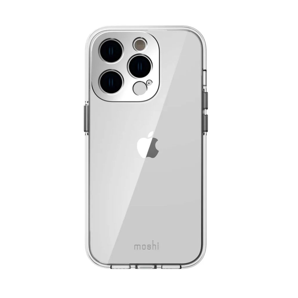 Moshi iGlaze Slim Protective Case for iPhone 14 Pro Silver