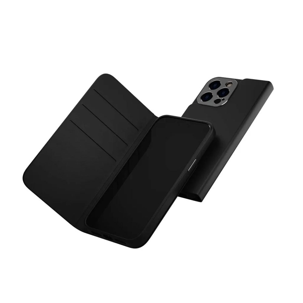 Moshi Overture MagSafe iPhone 14 Pro Detachable Wallet Case Black