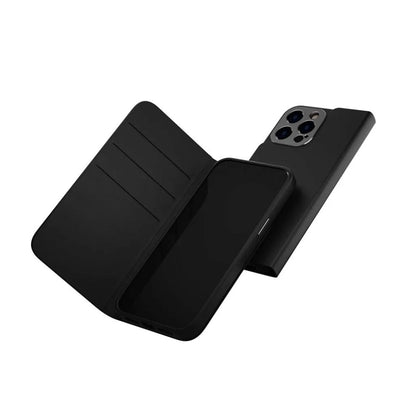 Moshi Overture MagSafe iPhone 14 Pro Detachable Wallet Case Black