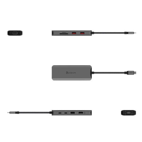 Adam Elements CASA HUB A09 9-in-1 USB-C Gen 2 Docking Station