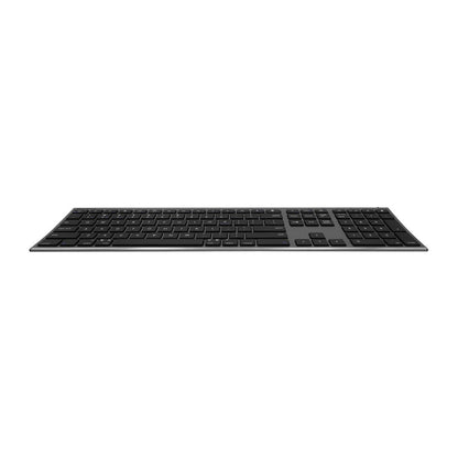 Macally Ultra Slim Bluetooth Keyboard Aluminium Multi-Sync Space Grey