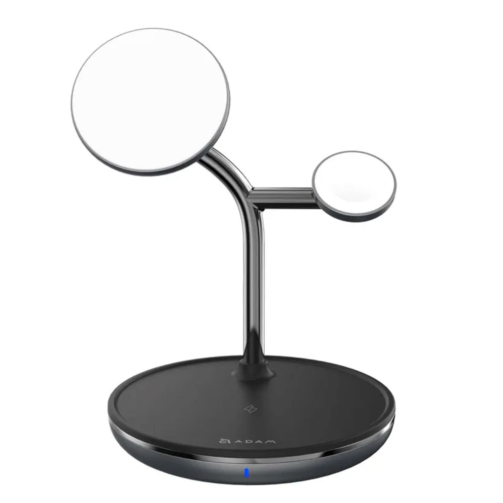 Adam Elements OMNIA M3+ Magnetic 3-in-1 Wireless Charging Station Black